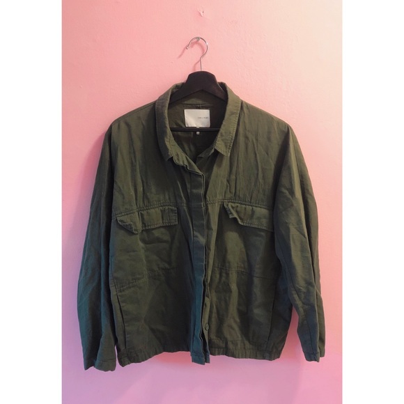 π₯3 for $20π₯ Oak & Fort Cropped Army Shirt